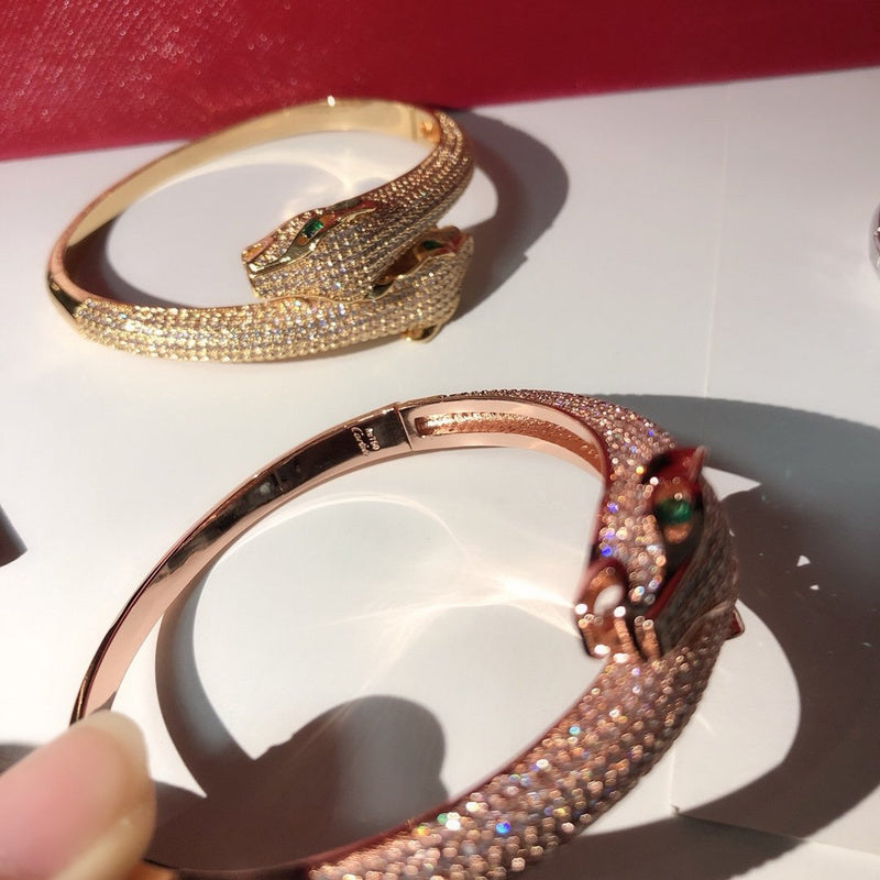 Front view of Cartier unisex jewelry piece