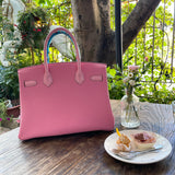 Smart handbag styled for everyday wear