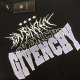 Flat lay presentation of Givenchy luxury clothing with relaxed-fit cut