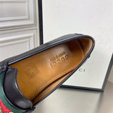 Gucci sneakers detailed view showing premium designer craftsmanship