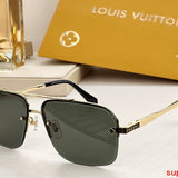 Front view of Louis Vuitton unisex sunglasses