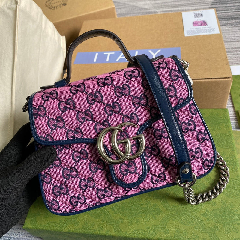 Back view of refined statement women's handbag – women's premium purse