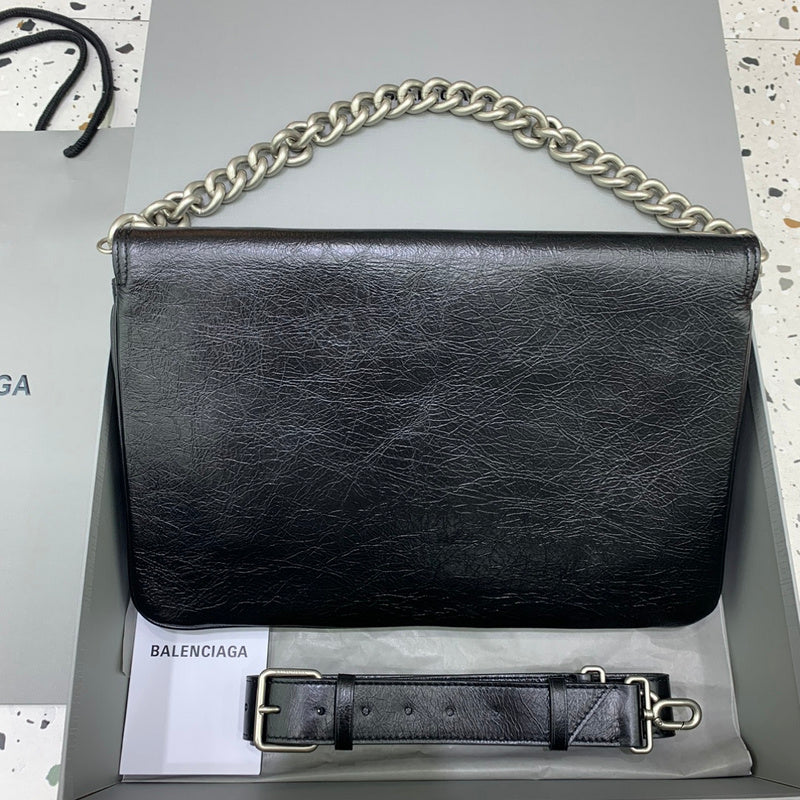 Zivas Charm Polished Finish Fashion Handbag (Timeless Wardrobe Addition) – Side Profile