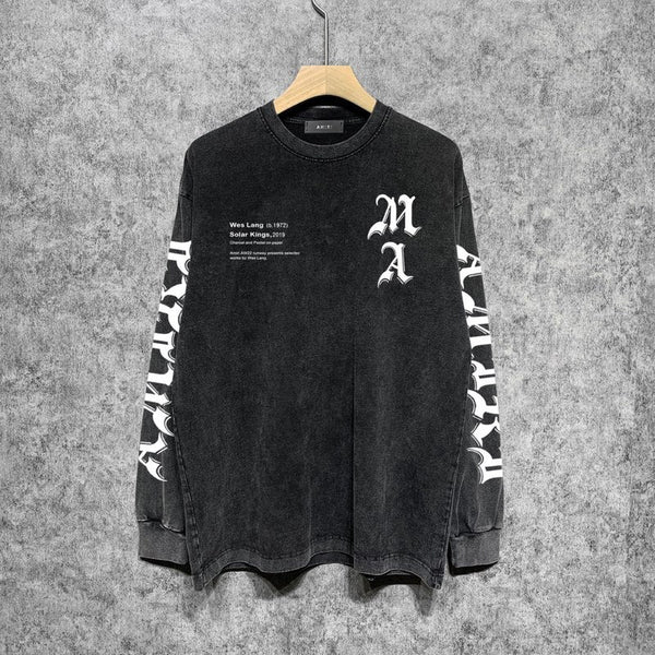 Three-quarter angle view of Amiri luxury piece style No.176