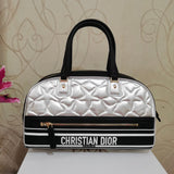Interior view of polished structured women's handbag – women's everyday handbag