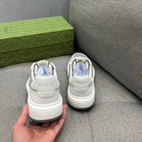 Gucci stone beige luxury sneakers view 7 padded collar comfort