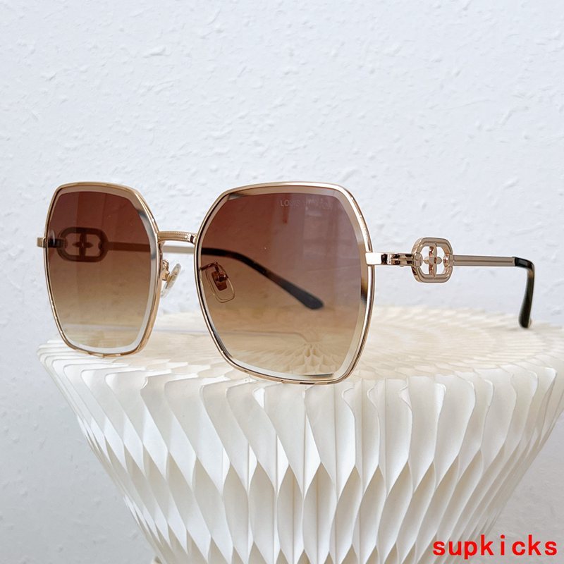 Lifestyle view of Louis Vuitton unisex sunglasses