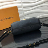 Close-up detail of polished signature women's handbag – women's luxury handbag