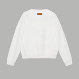 Side profile of Louis Vuitton luxury clothing with relaxed-fit cut
