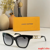 Front view of Louis Vuitton unisex sunglasses