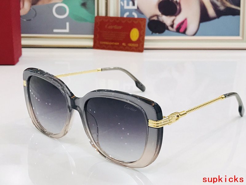 Front view of Cartier unisex sunglasses