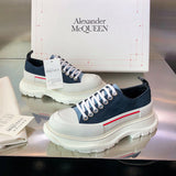 Alexander McQueen shoes Style 309 - close-up of classic monogram styling