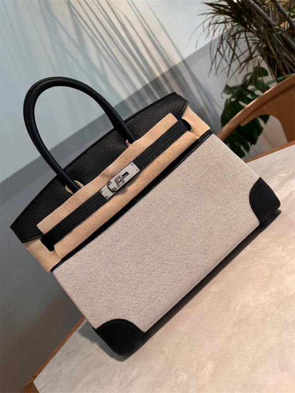 Close-up detail of refined bag design