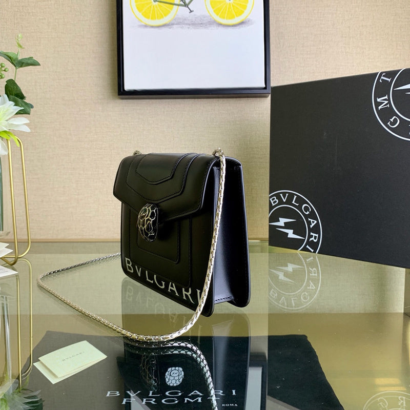Classic Vegan Leather Handbag - Sleek Minimalist Lines | Women's Statement Accessory #1713 - profile view (image 12) of designer-inspired handbag