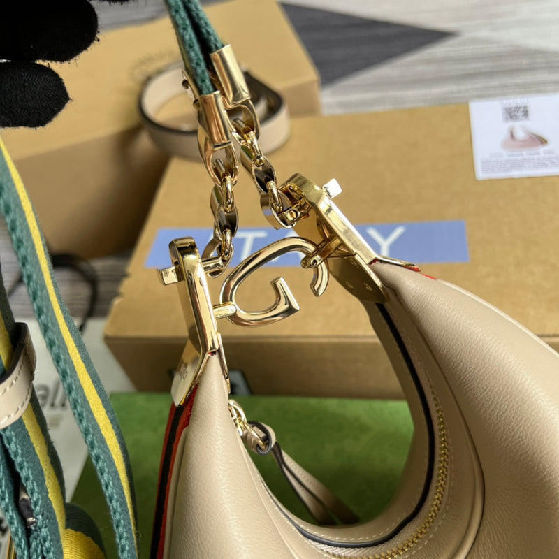 Interior view of structured statement women's handbag – women's everyday handbag