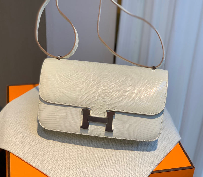Close-up detail of refined bag design