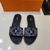 Louis Vuitton Red Platform Heels - Sole Detail View