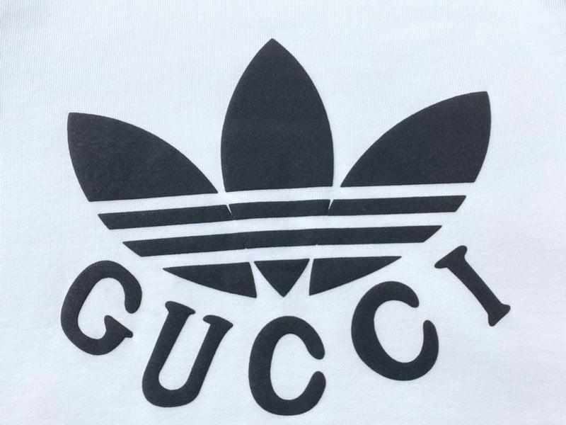 Full styled look of Gucci luxury clothing with tailored silhouette