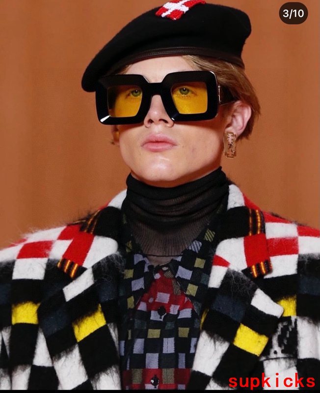 Full view of Louis Vuitton unisex sunglasses
