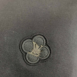 Back view of Louis Vuitton luxury clothing with monogram-inspired silhouette