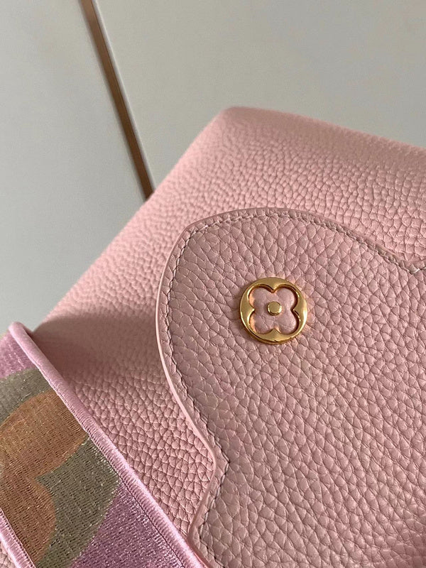 Top view of modern statement women's handbag – women's luxury handbag
