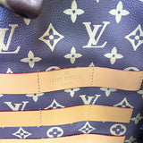 Side profile of Louis Vuitton luxury clothing with runway-inspired design