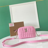 Elegant Vegan Leather Handbag - Modern Structured Build | Women's Everyday Carry Handbag #1107 - side angle view (image 2) of designer-inspired handbag