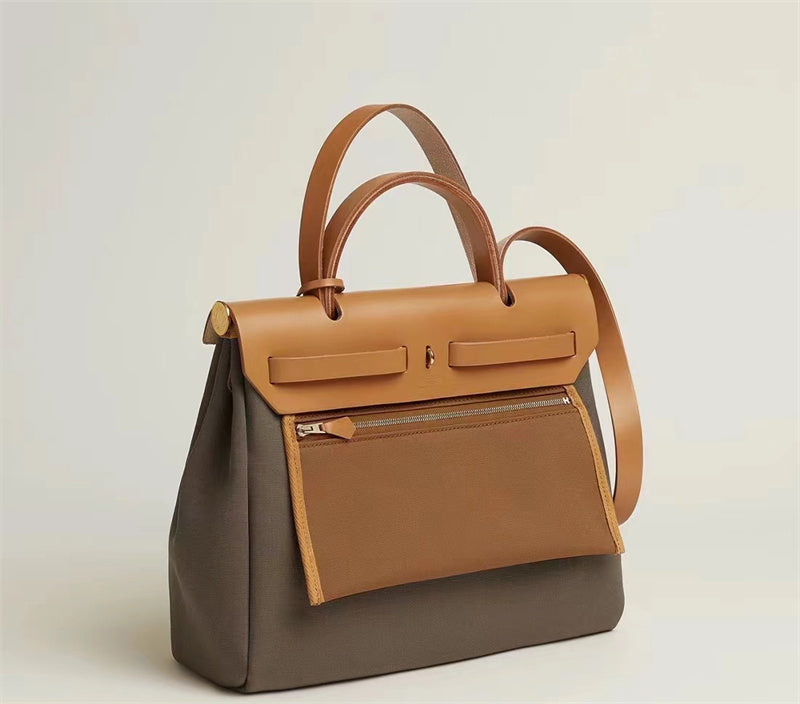 Sculpted handbag styled for everyday wear