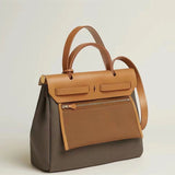 Sculpted handbag styled for everyday wear