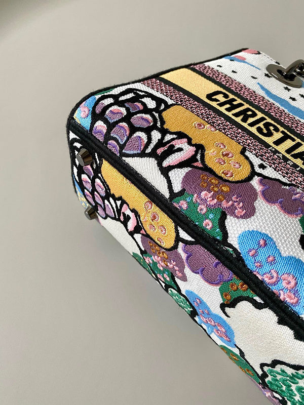 Interior view of refined sleek women's handbag – women's designer-style accessory