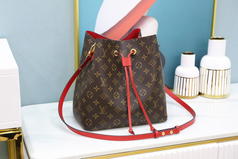 Back view of elevated classic women's handbag – women's statement bag