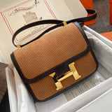  smart shoulder bag detail view showing craftsmanship