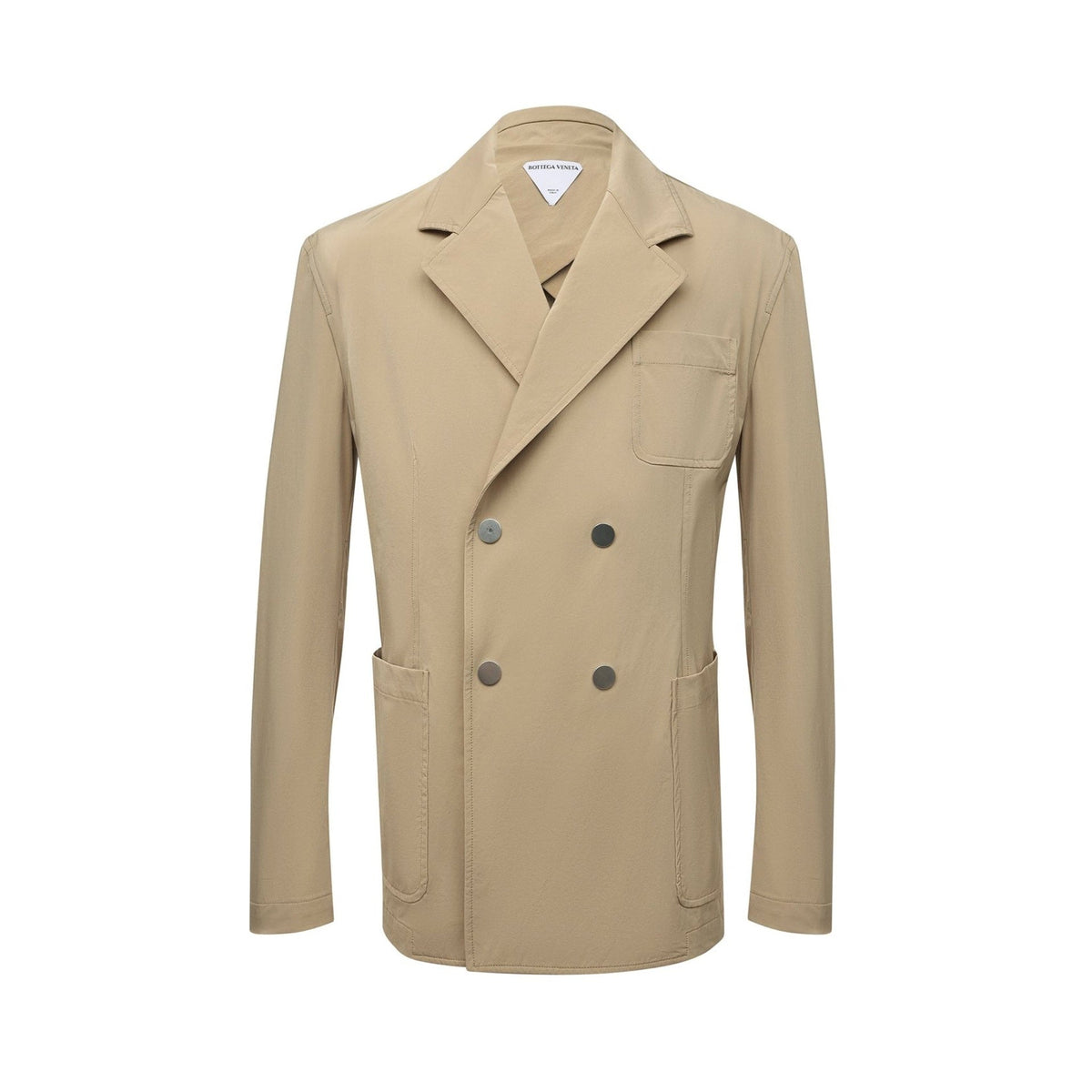 Bottega Veneta Jackets? Bottega Veneta Double-Breasted Blazer Men Luxury Designer Outerwear Jacket