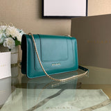 Structured Vegan Leather Handbag - Statement Silhouette | Women's Fashion Handbag #1674 - alternate angle view (image 8) of designer-inspired handbag