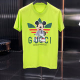 Side profile of Gucci luxury clothing with runway-inspired design