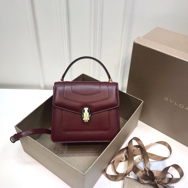Contemporary Faux Leather Handbag - Refined Silhouette | Women's Luxury Handbag #1764 - product detail shot (image 10) of designer-inspired handbag