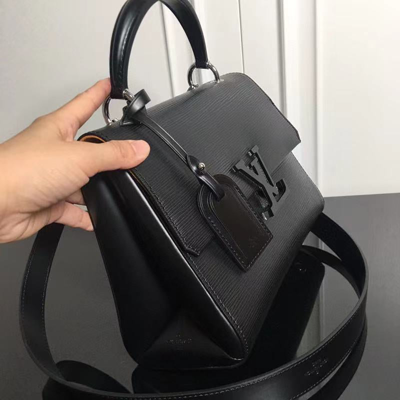 Close-up detail of polished elevated women's handbag – women's premium purse