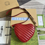 Front view of structured modern women's handbag – women's statement bag