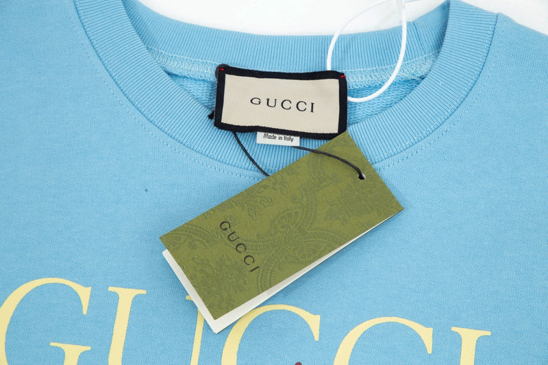 Full styled look of Gucci luxury clothing with contemporary cut
