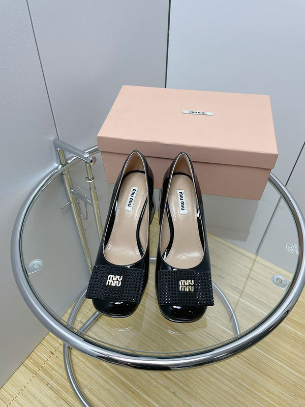 Close-up detail view of Miu Miu luxury piece style No.107