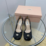 Close-up detail view of Miu Miu luxury piece style No.107