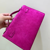 Close-up detail of considered bag design