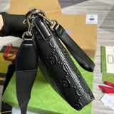 Front view of elevated everyday-luxe women's handbag – women's luxury handbag