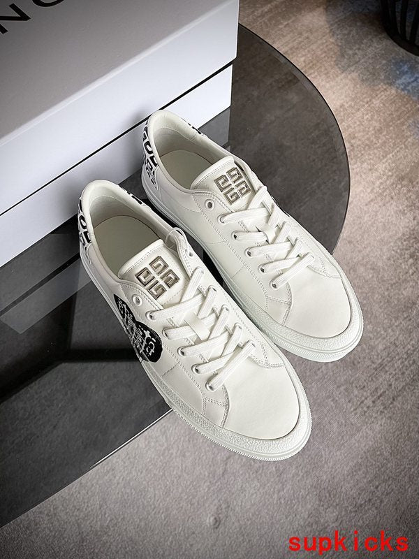 Givenchy Beige Platform Heels - Front View