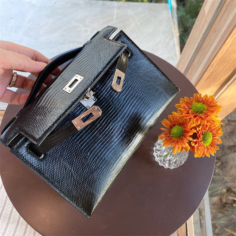  Sleek carryall bag front view