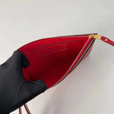 Interior view of structured sleek women's handbag – women's luxury handbag