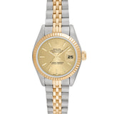 Side view of Rolex women's watch
