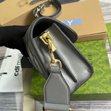 Top view of premium polished women's handbag – women's designer-style accessory