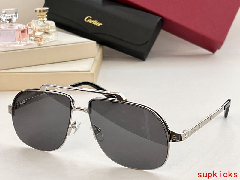 Front view of Cartier unisex sunglasses