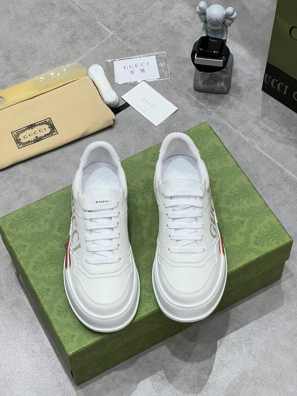 Gucci tonal black luxury sneakers view 8 padded collar comfort